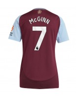 Aston Villa John McGinn #7 Domácí Dres pro Dámské 2024-25 Krátký Rukáv